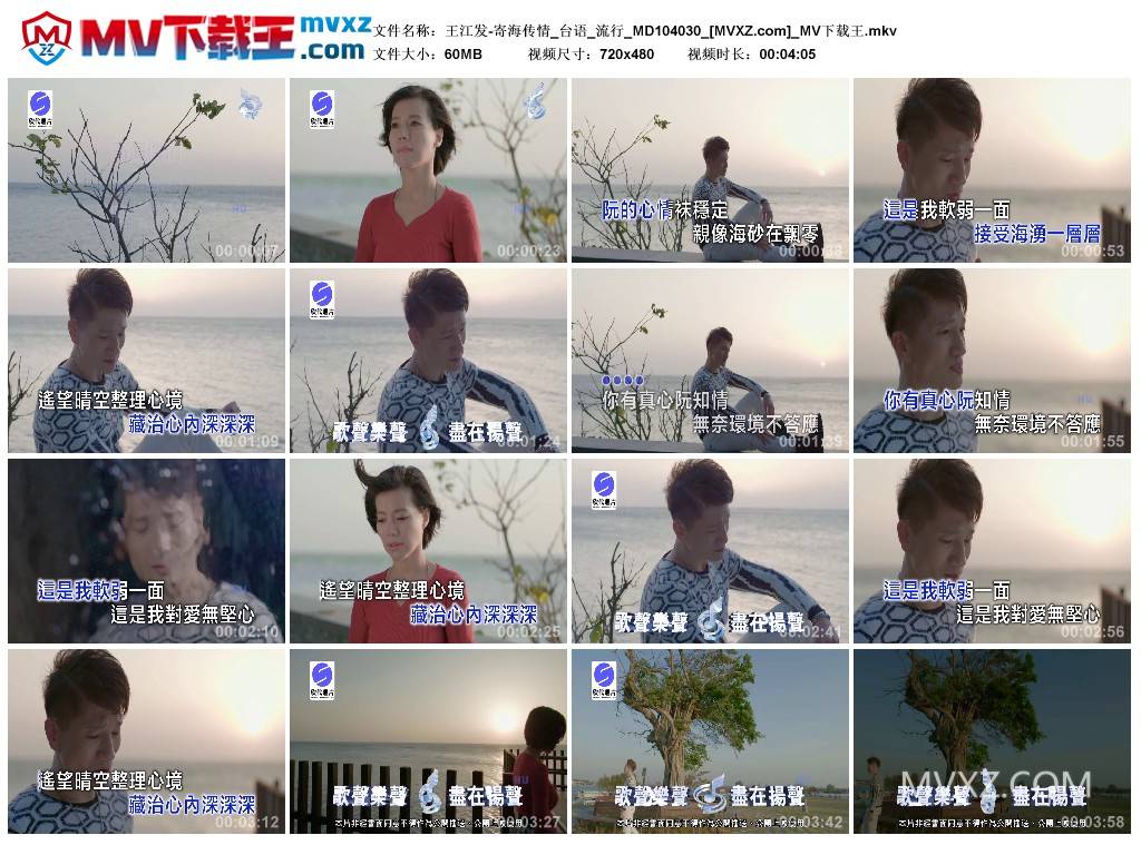 王江发-寄海传情_台语_流行_MD104030